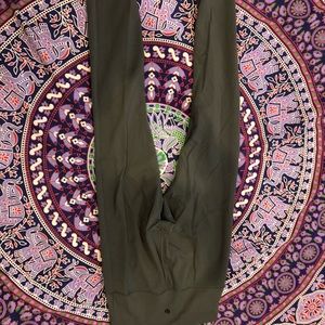 Olive green lululemon pants